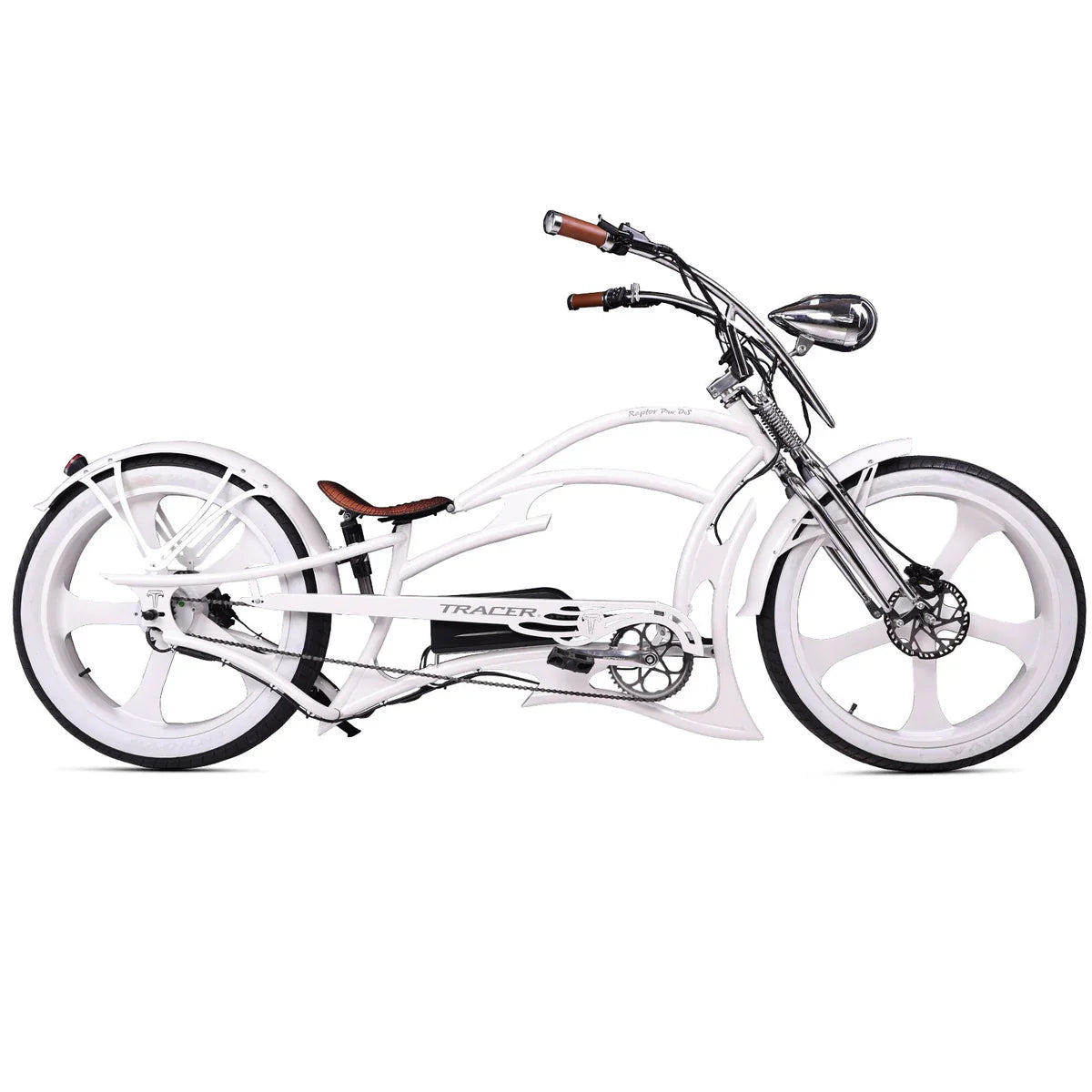 Tracer Raptor Pro DS 800W Stretch Cruiser Ebike *PREORDER*
