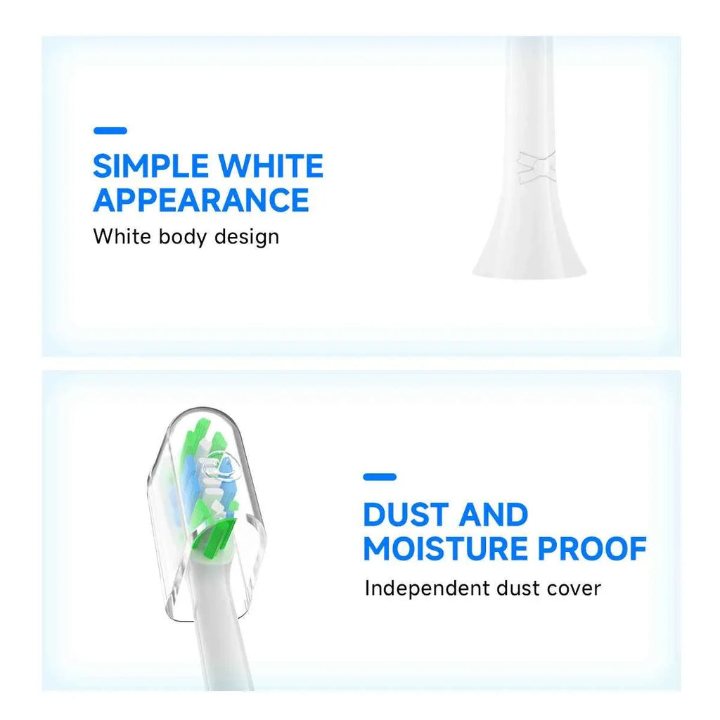 4/8pcs Replacement Toothbrush Heads Compatible with Philips Sonicare Soft Replacement Electric Brush Head 4100 6500 6100 7500 5