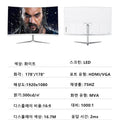 FYHXele 27inch Curved Monitor 1K FHD 75hz VA Panel 2ms Response Adaptive-Sync For Gaming Monitor LED PC Desktop With HDMI/DP