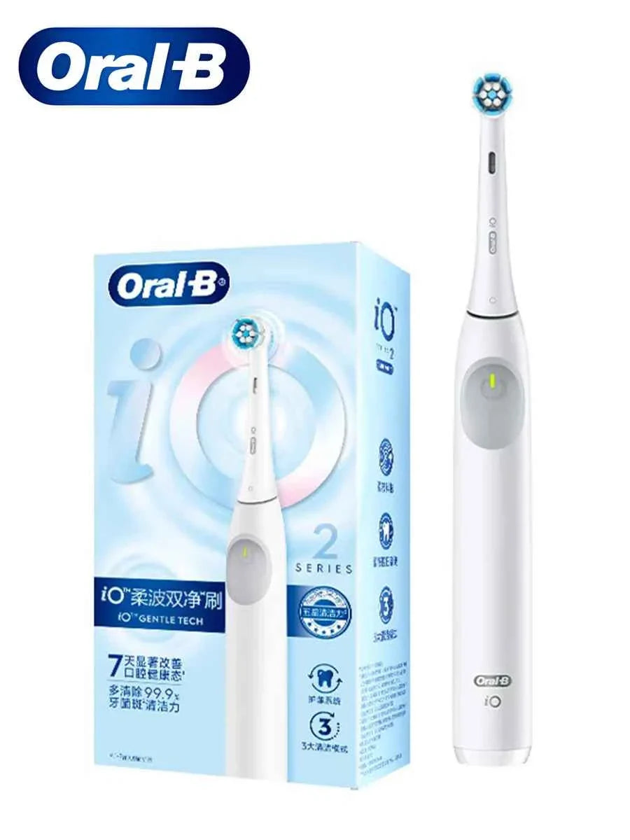 Oral B Electric Toothbrush IO Series Rechargable Waterproof Smart Rotating Timing Electronic Tooth Brushes iO2 iO3 iO4 iO7 iO9