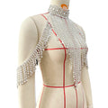 Crystal Necklace Shoulder Tassel Body Jewelry