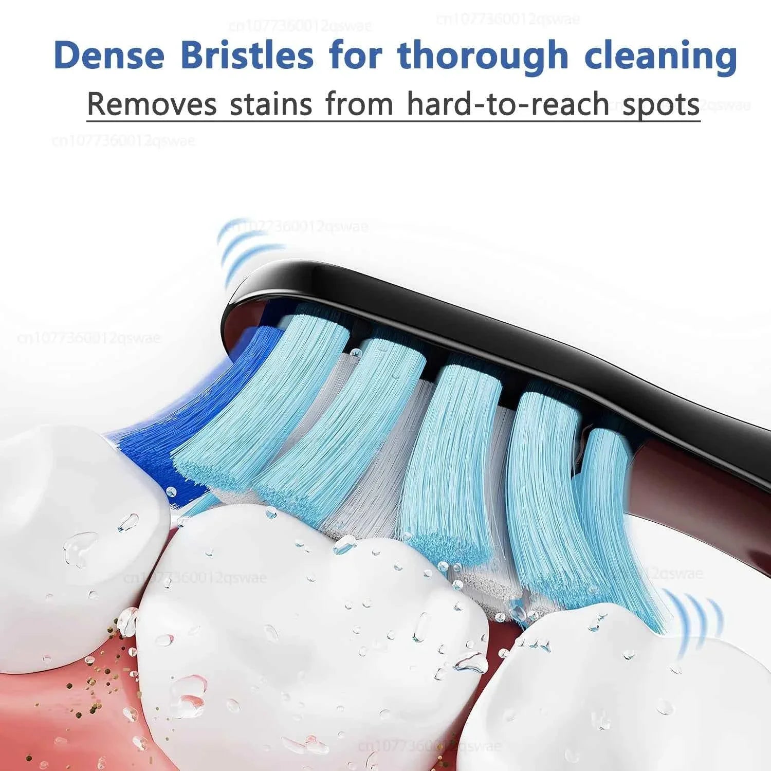 Sonic Electric Toothbrush for Adults Electronic Tooth Brush With Timer Rechargeable Electric Toothbrush with 8 Brush Heads