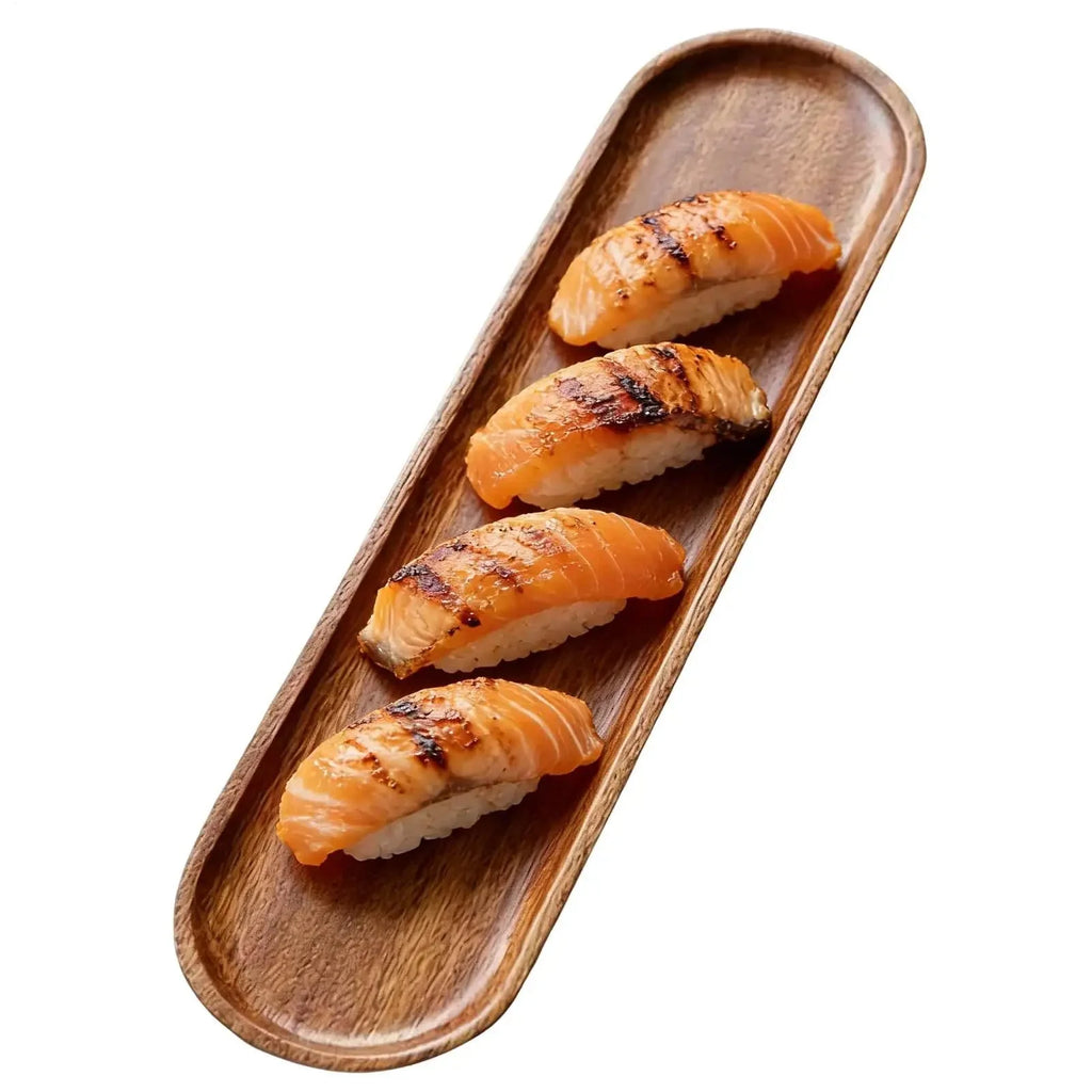 Wooden Platters Long Tray Walnut Bowl/tray Dessert Plate Snack Dried Fruit Plate Oval Tea Tray Fruit Snacks Food Storage Tray