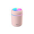 Portable Mini Air Humidifier For Bedroom,Personal Desktop,Car With Colorful Mood Lighting 2 Mist Modes And Auto Shut-Off
