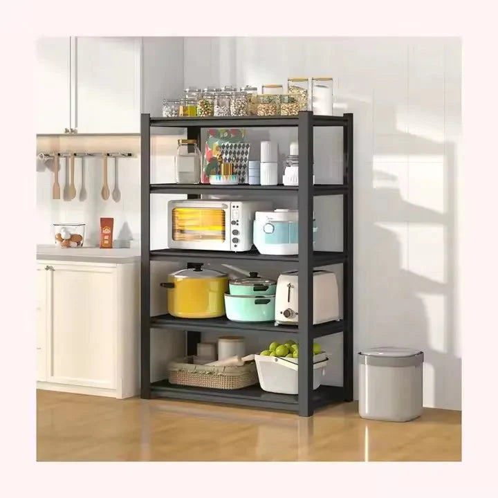 Household Multi-layer Cargo Shelf Thickened Storage Storage Shelf Floor Angle Steel Basement Supermarket Display Shelf