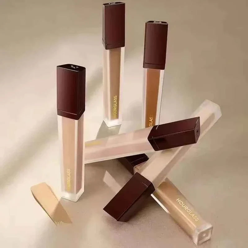 Hot Hourglass Liquid Concealer Base Cream Waterproof Oil-control Liquid Covering Black Circles Blemishes Acne Marks Spots Makeup