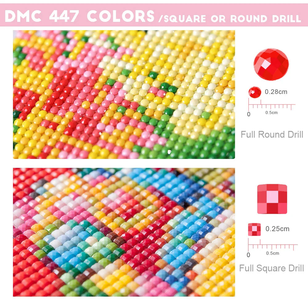 Animal Diamond Painting Graffiti Rhinestone Embroidery Dog Mosaic Cross Stitch Children Gift Art Handmade Home Decoration