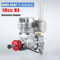 RCGF 10cc Rear Exhaust Gas Engine New Version, with Walbro Carb for Sport RC Models