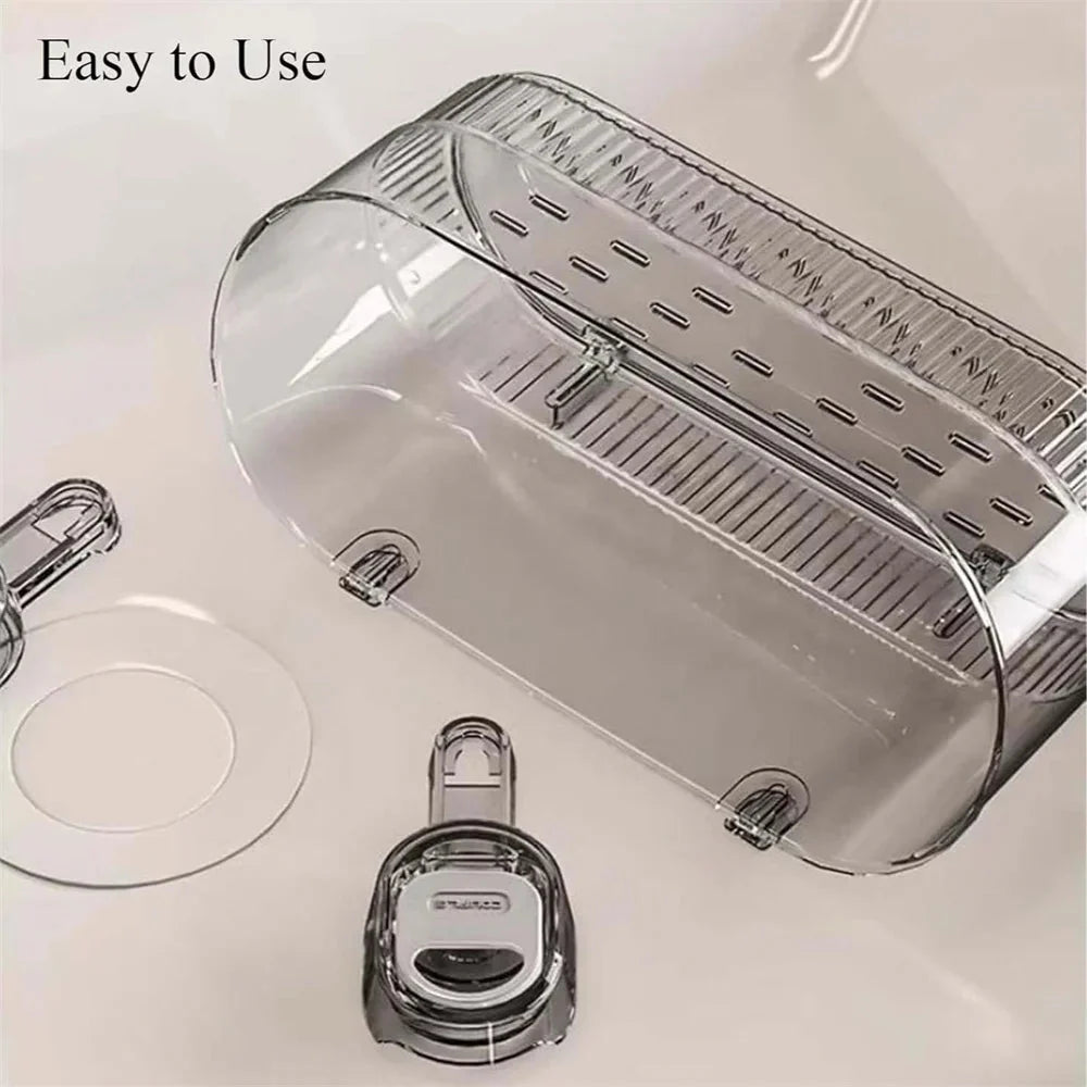 Multi-functional Bathroom Shelf with Suction Cup No Drilling Needed Shower Caddy for Shampoo Conditioner Soap Razors kitchen ﻿