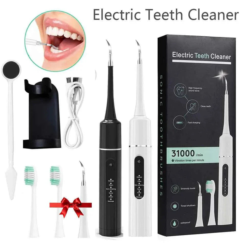 Sonic Electric Teeth Cleaner Dental Calculus Remover Whitening Waterproof Tartar Oral Care Sonic Toothbrush