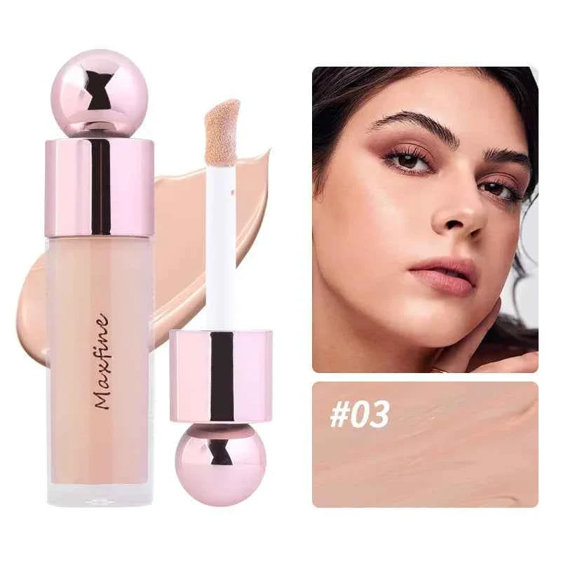 Smooth Liquid Foundation Cream Moisturizing Waterproof Concealer Modify Skin Tone Cover Acne Spots Full Coverage Face Make Up
