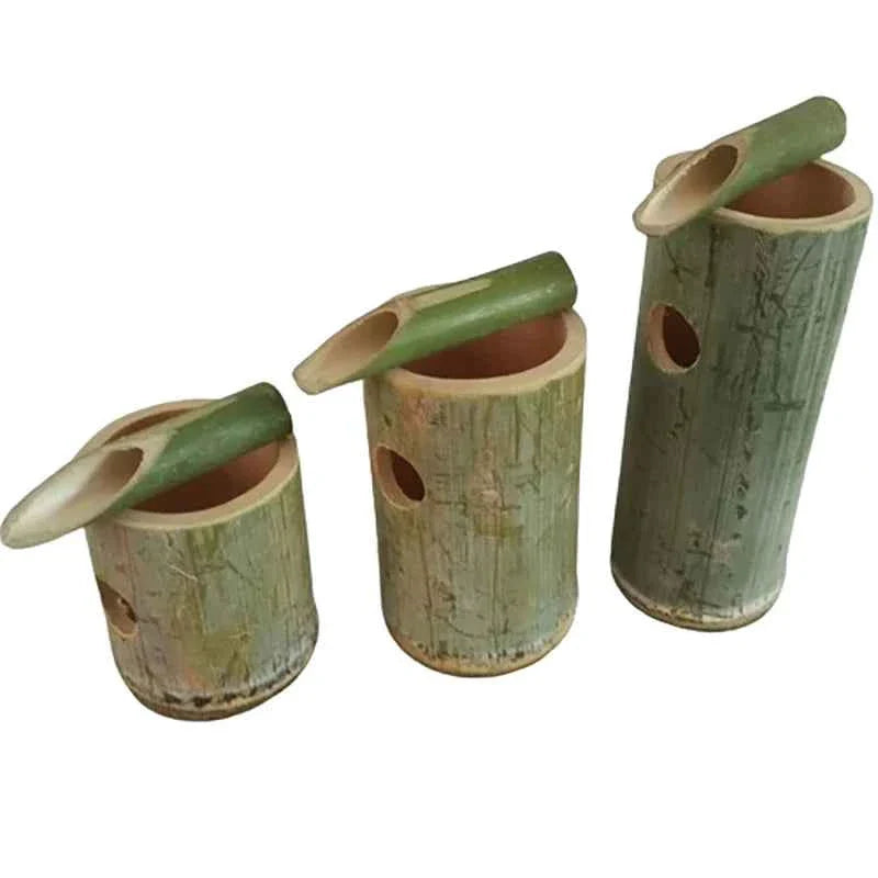 1pc Bamboo Fountain Modern Home Decor Water Fountains Ornaments Garden Decoration