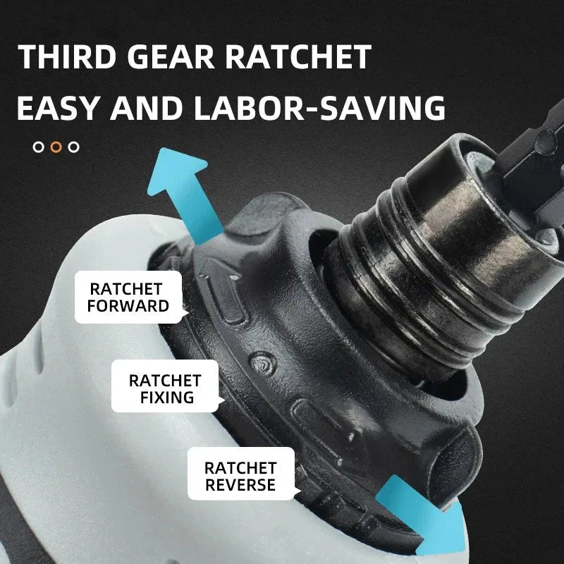Mini Ratchet Precision Screwdriver Magnetic 13 In 1 Telescopic Labor-Saving Hand Tool Phillips Slotted Dual-purpose Head