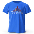Men's Malt Whiskey Printed T-Shirt 100% Cotton Oversized Funny Graphic Tees for Men Women Summer Tops