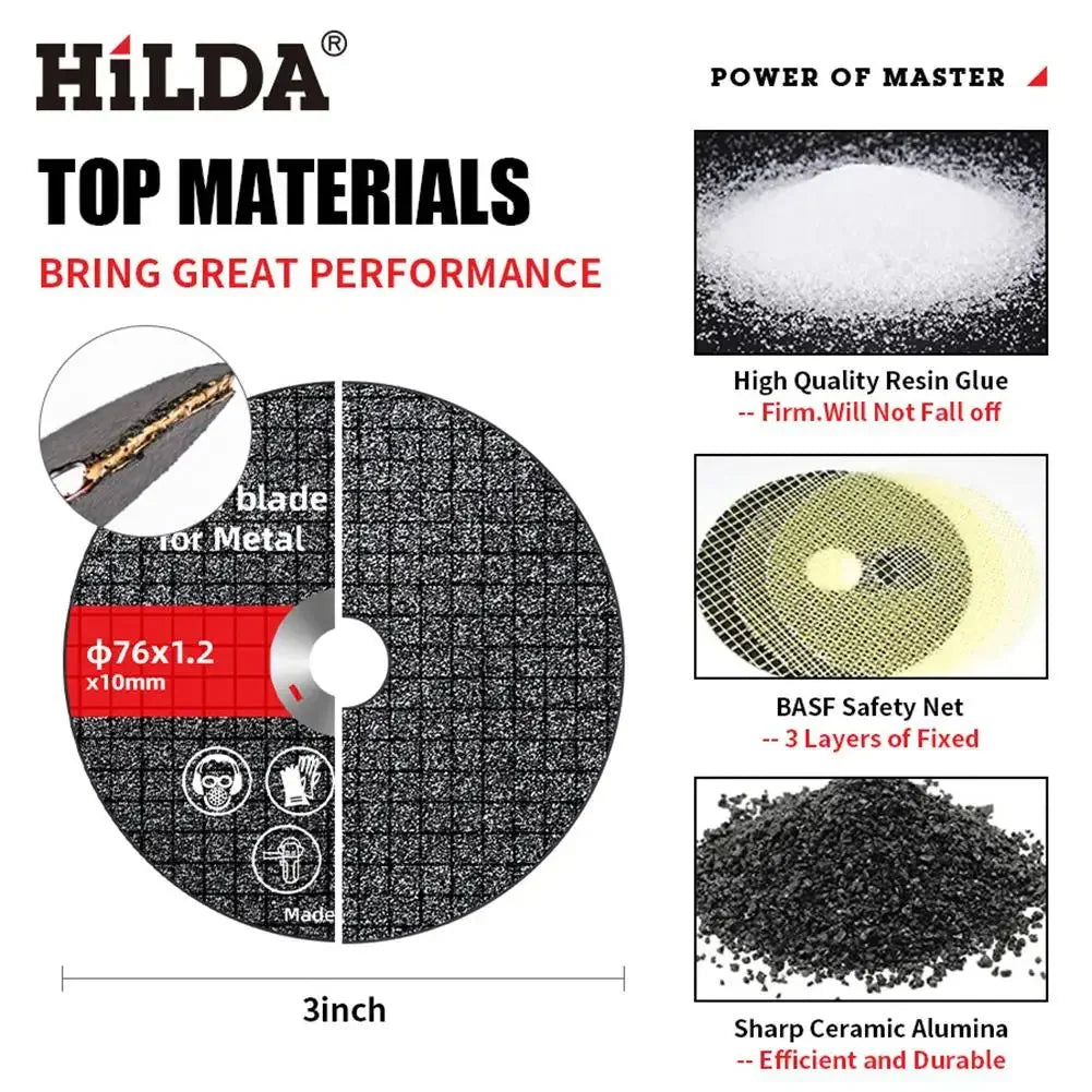 1-20PCS 76mm Saw Blade Electric Grinding Cutting Disc Rotary Tool Metal Cutter Power Wood Cutting Electric Grinder Accessories