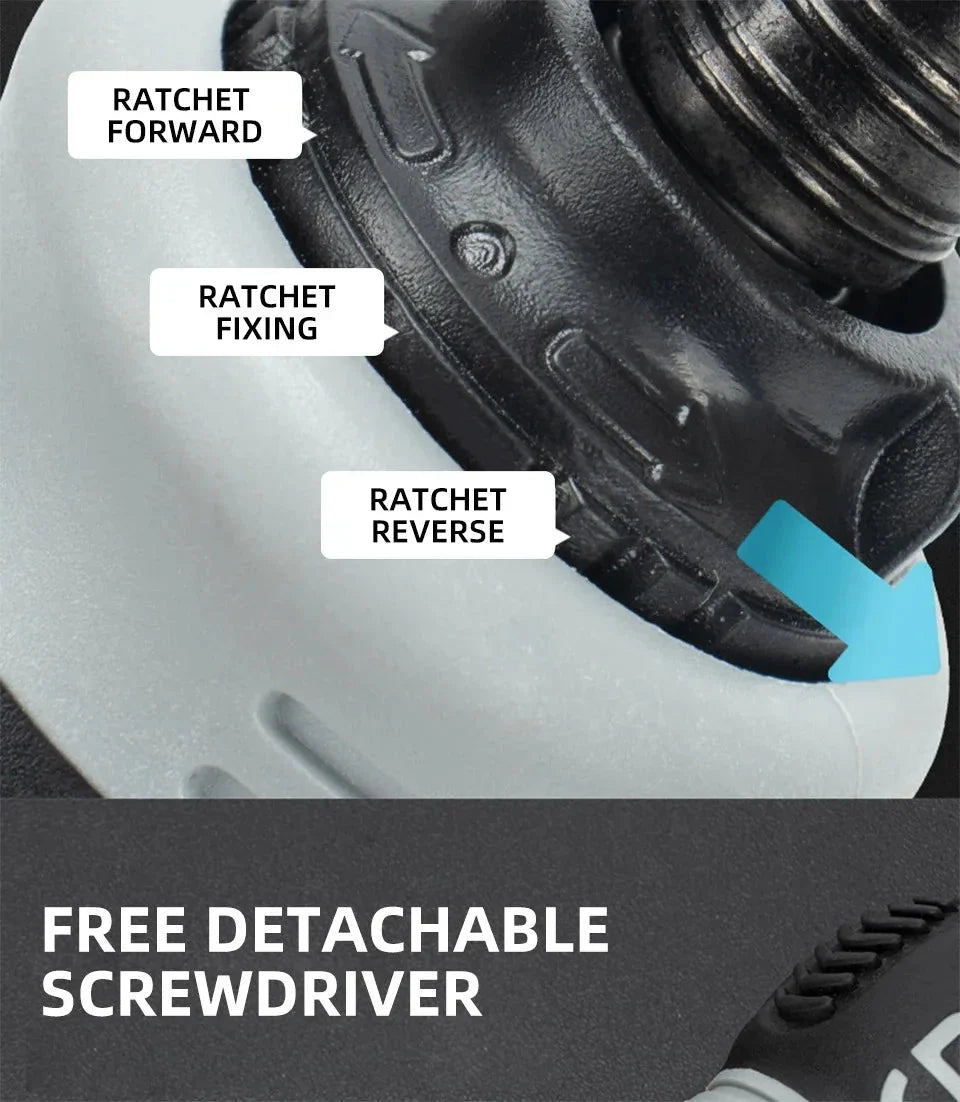 Mini Ratchet Precision Screwdriver Magnetic 13 In 1 Telescopic Labor-Saving Hand Tool Phillips Slotted Dual-purpose Head