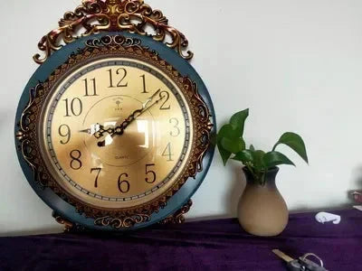 Large Luxury Gold Wall Clock Living Room Silent Creative Swing Wall watches Bedroom Quartz Clocks Wall Home Decor