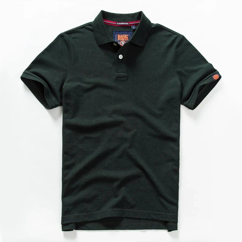 Shirts for Men 2023 autumn Men's clothing Short Sleeve tee Cotton Golf Shirts Mens Shirts and Blouses Simple polo-tshirt for men