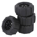 RC Beach Tires 1/14 1/16 1/18 Universal Rubber Plastic Good Grip Strong Cushioning RC Car Desert Wheels RC Desert Wheels