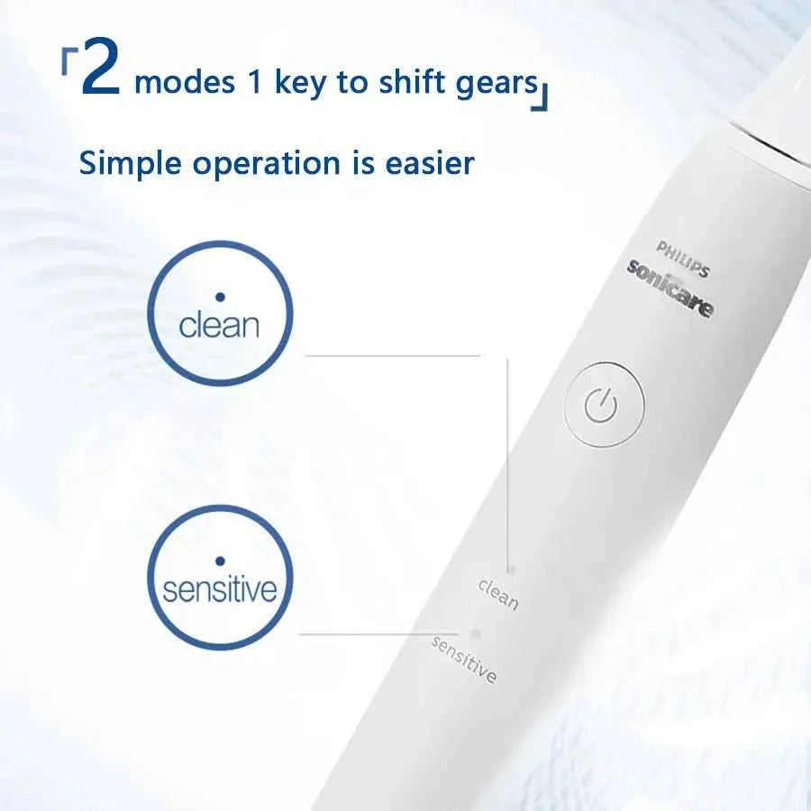 PHILIPS Sonicare Electric Toothbrush HX2431/HY1100 Adult Rechargeable Acoustic Wave Vibration Tooth Brush with USB Charge Base