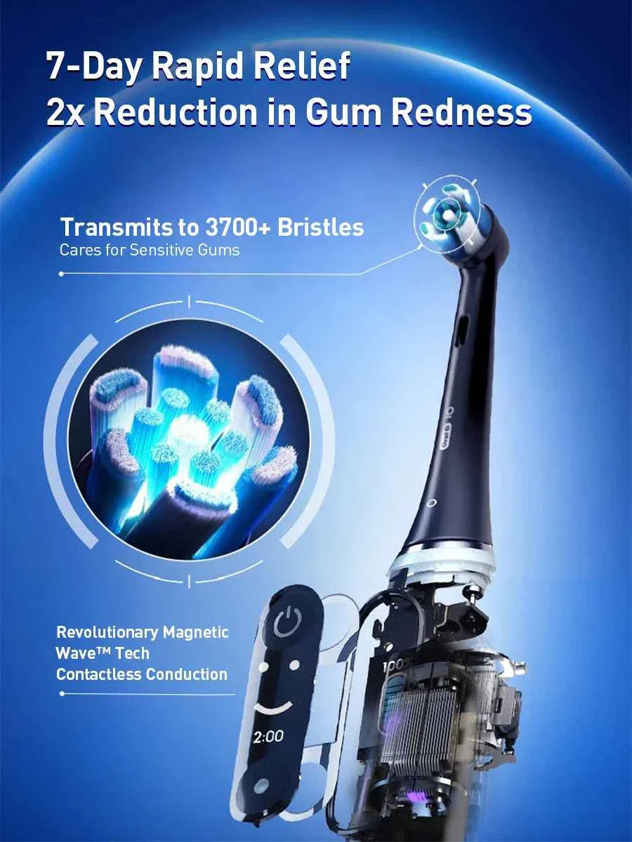 Oral B Electric Toothbrush IO Series Rechargable Waterproof Smart Rotating Timing Electronic Tooth Brushes iO2 iO3 iO4 iO7 iO9