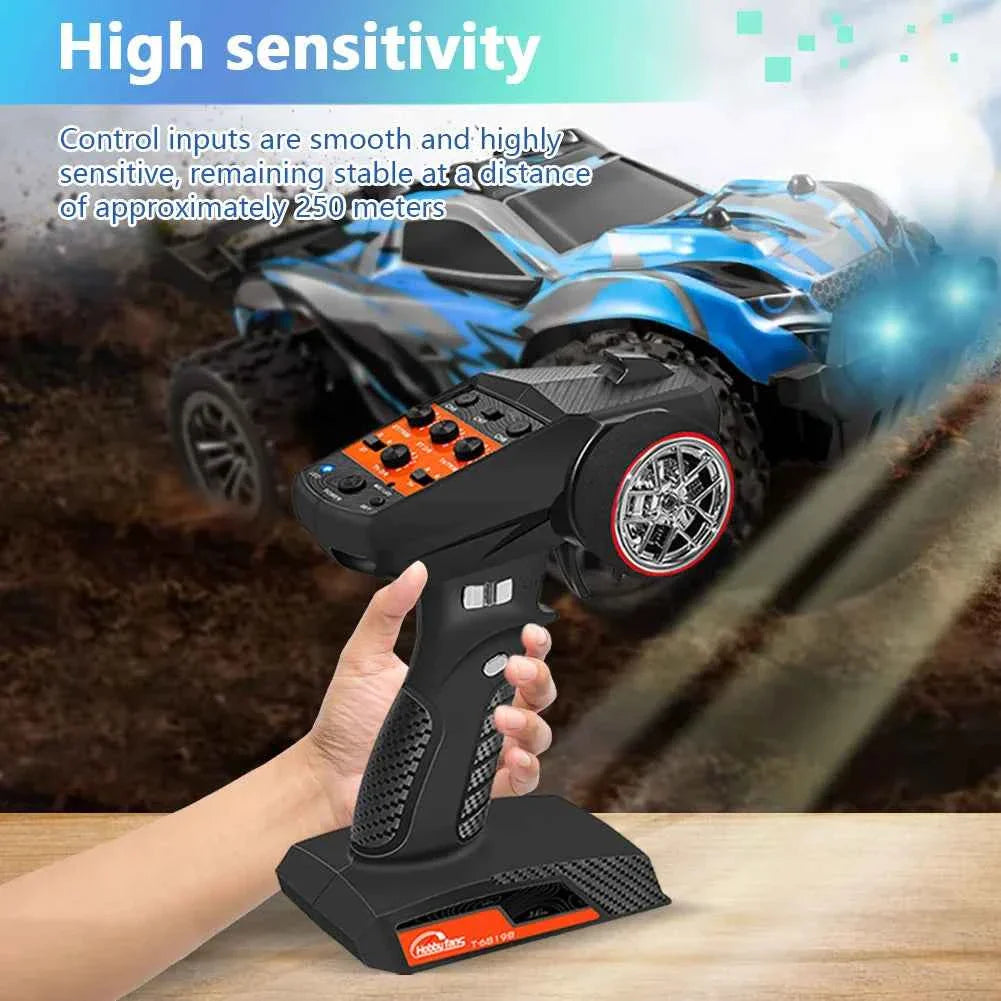 7 Channels 2.4G RC Transmitter and Receiver Anti-Jamming Remote Controller RC Controller for RC Car RC Crawler RC Boat