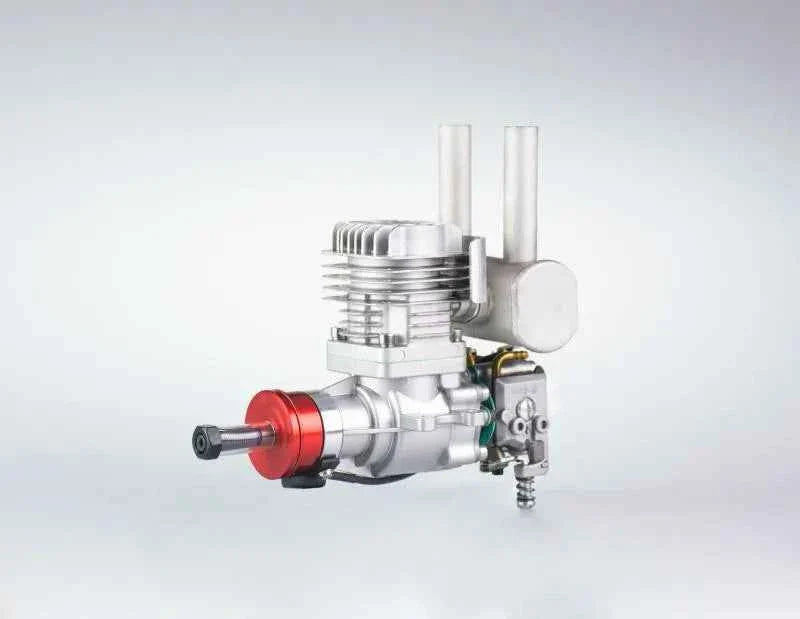 RCGF 16cc RE Rear Exhaust Gas Engine, Walbro Carburetor for Mid-Scale RC Models