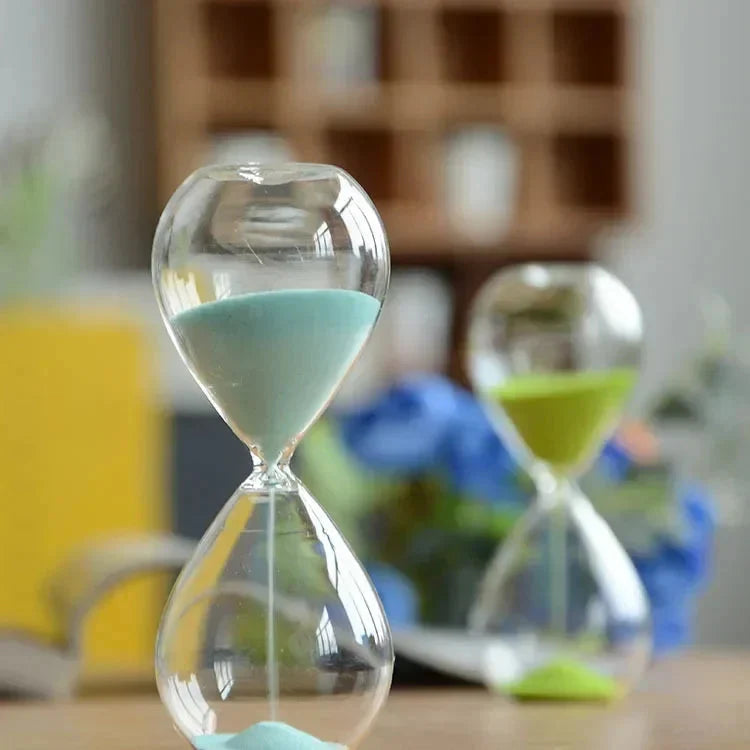 5/15/30/60 Mins Hour Glass Sand Watch Timer Sand Clock Household Items Hourglass Sand Timer Large Home Office Decor Shower
