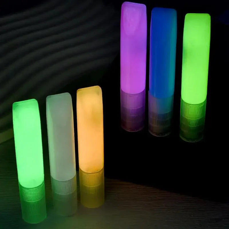 6ml Water-Based Luminous Paint Long Lasting Fluorescent Pigment Paint Glow In Dark Acrylic  Painting Water Color Artwork Party
