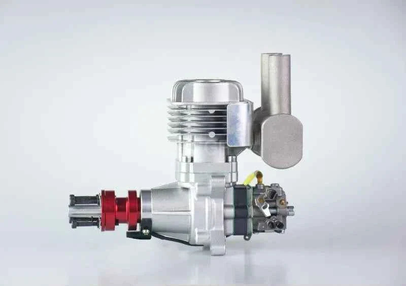 RCGF 35cc RE Rear Exhaust Gas Engine, Walbro Carburetor for Scale RC Aircraft