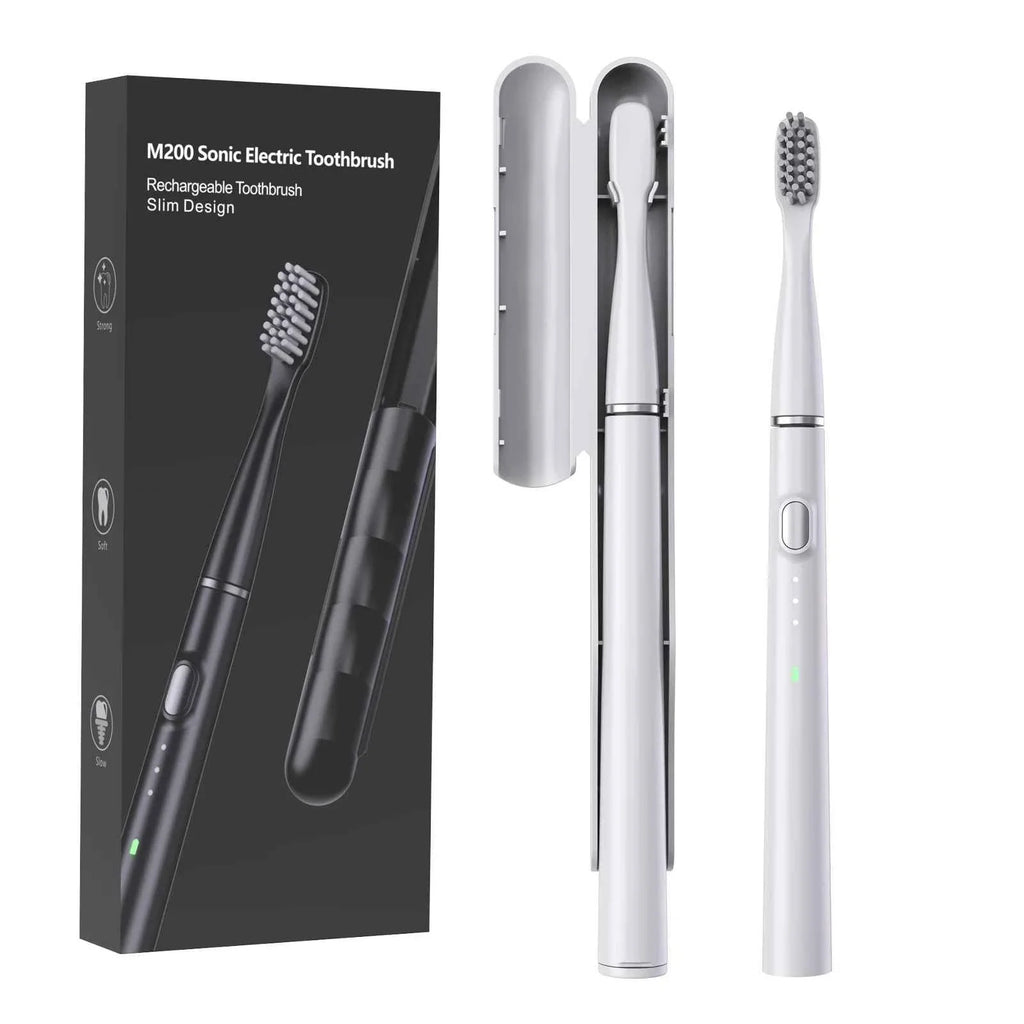 Electric Toothbrush Ultra Thin Intelligent Sonic Electric Toothbrush 3 Operating Modes Type-C Charging Interface Whitening Teeth