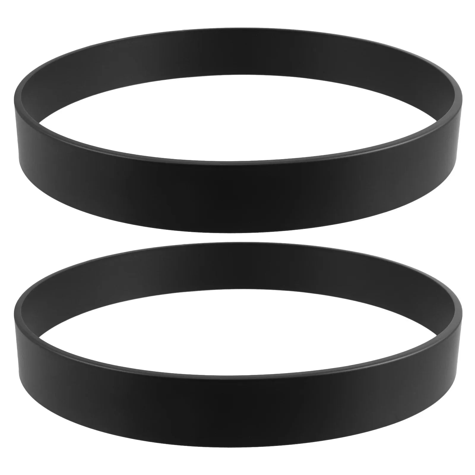 2pcs Metal Frame For Wall Clock Replacement 12 Inch Quartz Clock Shell/Border/Trim Thin - 42mm Thick Minimalist Installation