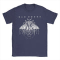 Men's T-Shirts Bad Omens Moth Casual 100% Cotton Tee Shirt Short Sleeve  T Shirt Round Collar Tops Big Size