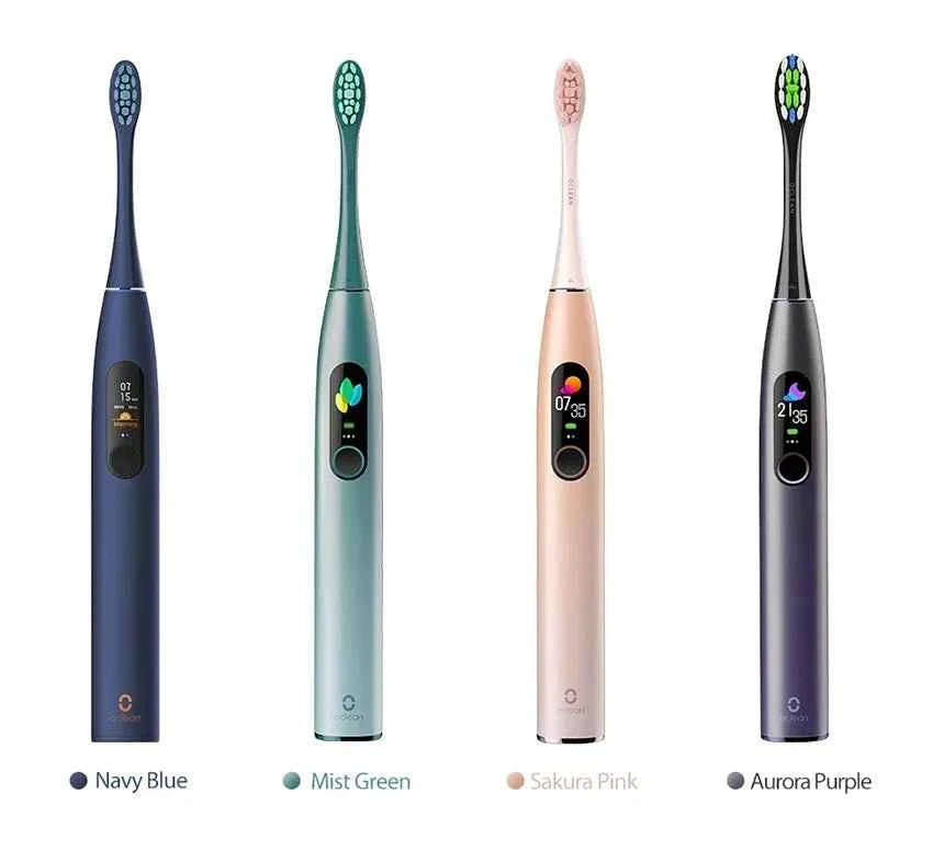 Oclean X Pro Sonic Electric Toothbrush Whitening Teeth Vibrator Wireless Charge 40 Days Works Smart APP Ultrasonic Check QH2