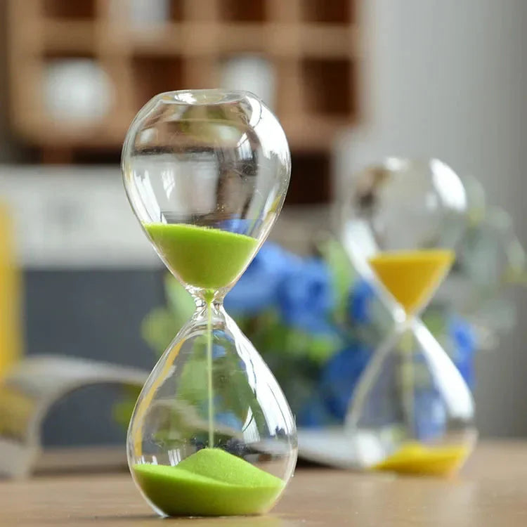 5/15/30/60 Mins Hour Glass Sand Watch Timer Sand Clock Household Items Hourglass Sand Timer Large Home Office Decor Shower