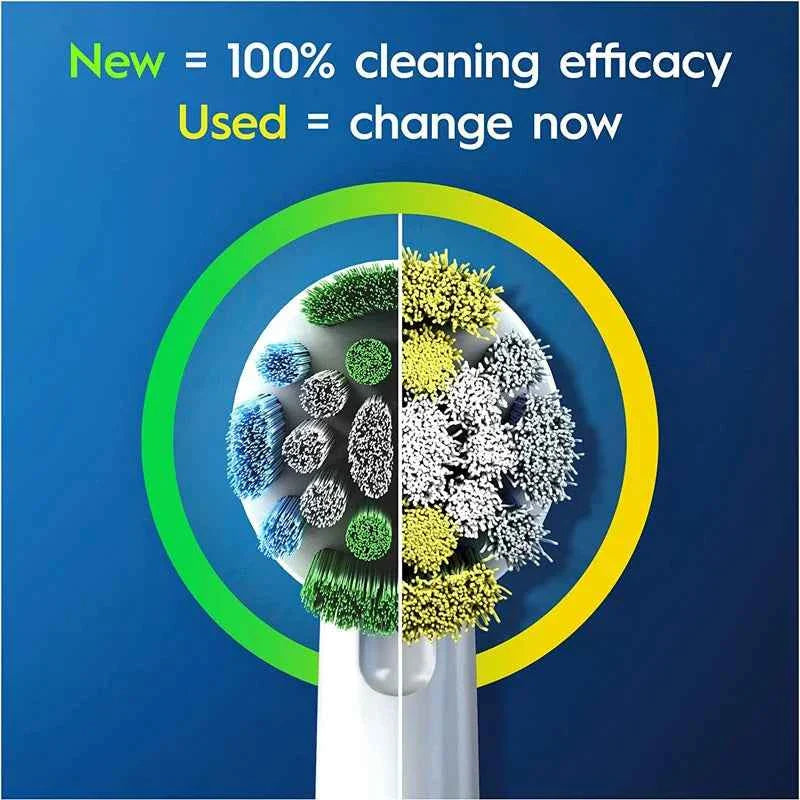 Original Oral B Electric Toothbrush Waterproof Battery Powered Tooth Brushes for Kid Adult Oral Health with Gift Head Travel Box