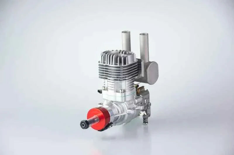 RCGF 20cc RE Rear Exhaust Gas Engine, Walbro Carburetor for Sport Scale RC Models
