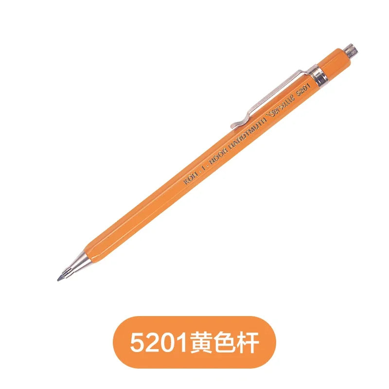 Koh-i-noor 5201 Versatile 2.0mm Mechanical Pencil – Professional Metal Drafting & Engineering Lead Holder