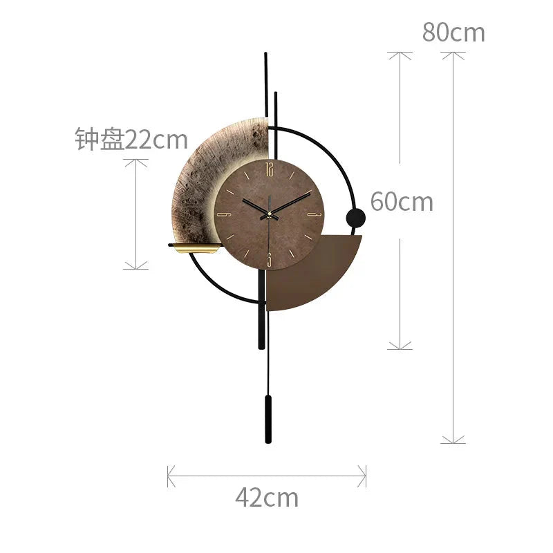 Voice Control Artist of Life Optional Luminous House Clock
