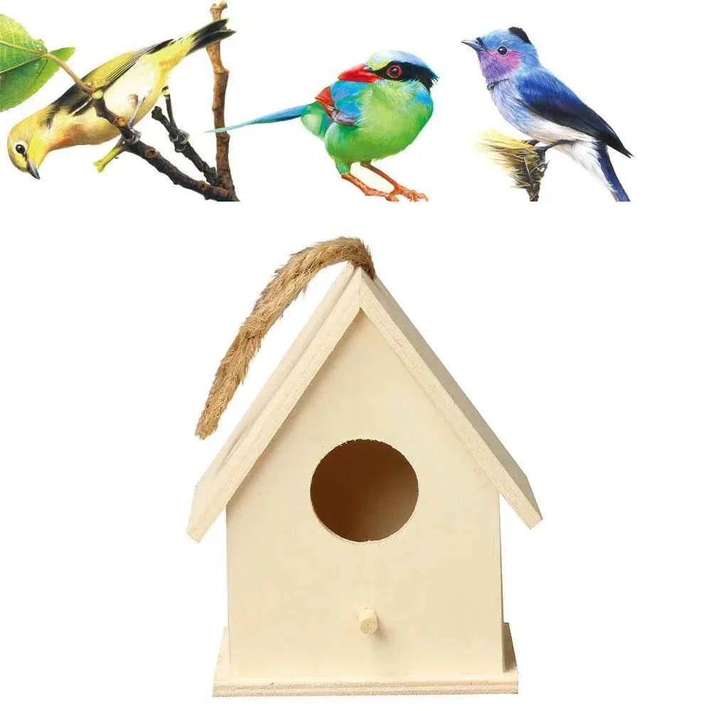 Bird Bird Dox Bird House Box House Bird Box Wooden House Box Patio & Garden More Birds Replacement Flowers