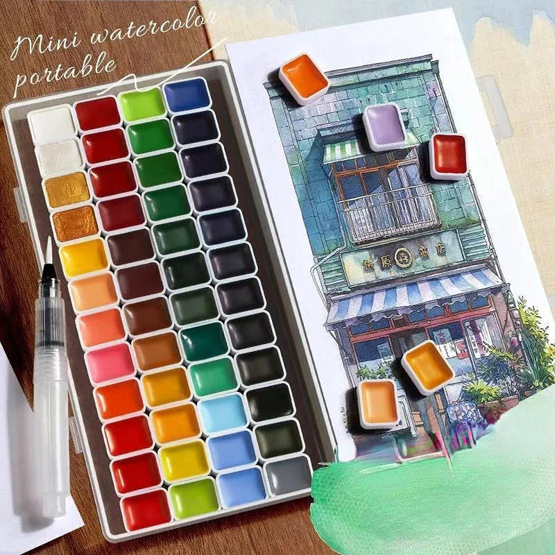 artist watercolor paint 24/36/48/60/98/130colors art set professional drawing pigment art supplies