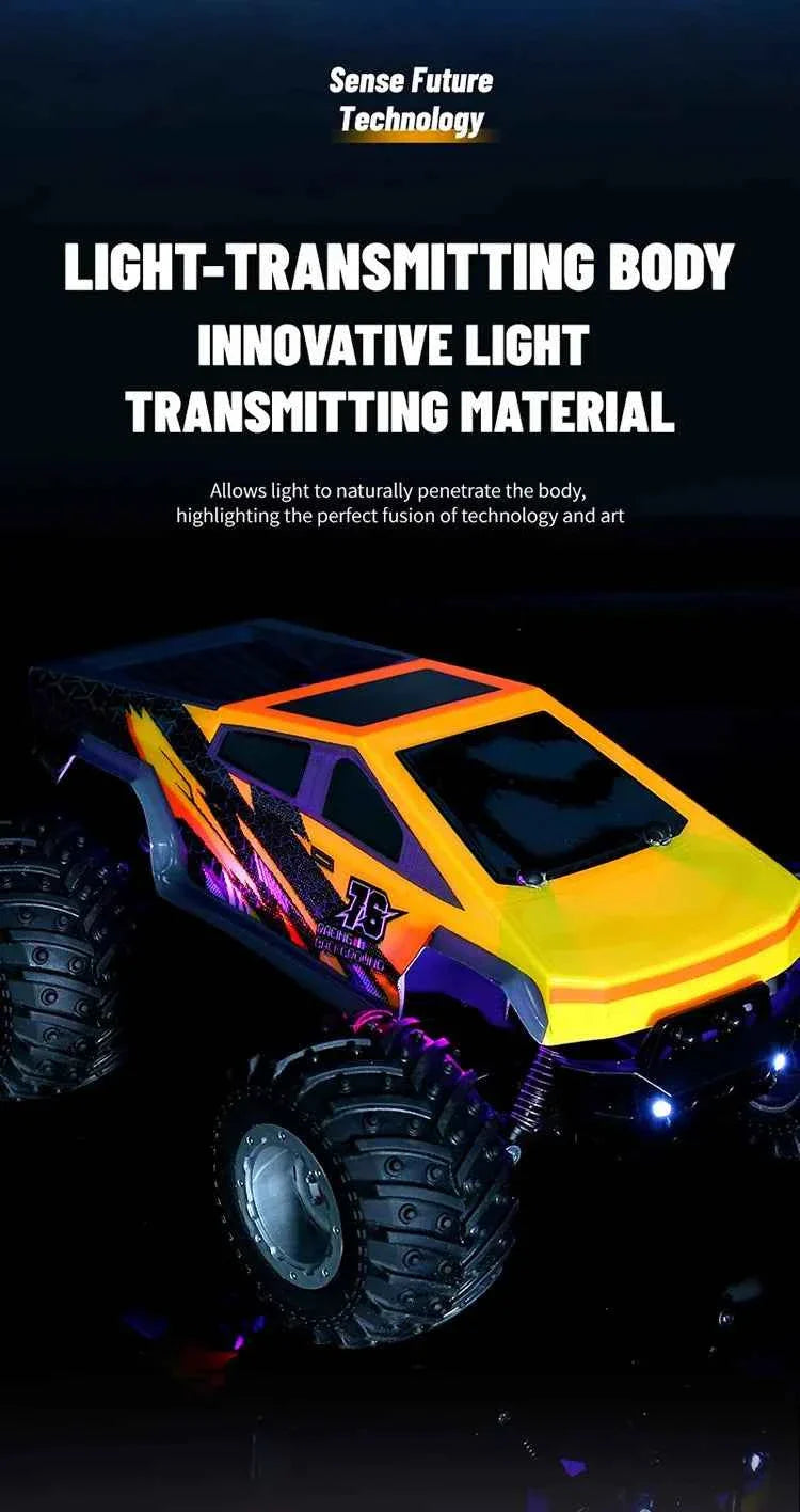 RC remote control car four-wheel drive climbing off-road car drifting amphibious pickup racing toy gift