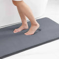 Bathroom Mat Non-slip Bathtub Basin Side Floor Carpet Memory Foam Super Absorbent Shower Room Mats Soft Bath Rug Bathroom Decor
