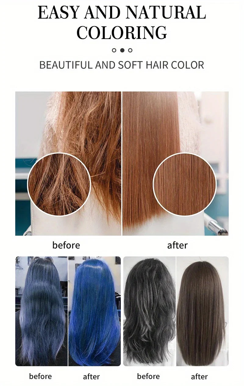MELAO Hair Dye - Semi Permanent Hair Color Depositing Conditioner, Cruelty-free