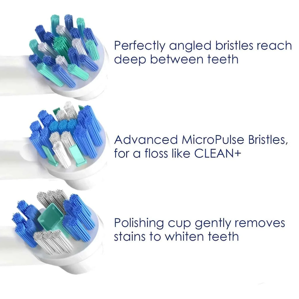Replacement Toothbrush Heads Compatible with Oral-B, 4/8/12pcs  Electric Toothbrush Heads Brush Heads for Oral B Replacement Hea