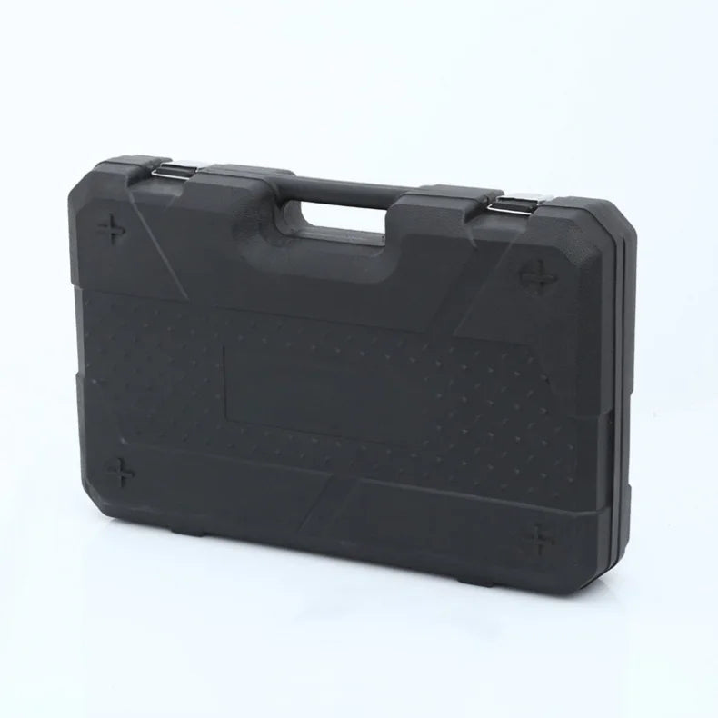 160/136/115/63 PC Lithium Drill Household Multifunctional Hardware Tool Manual Daily Electrician Woodworking Maintenance Toolbox