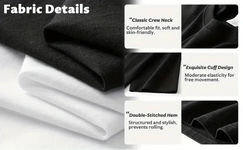 Men's Black T-shirt Spring Summer New T-shirts Y2K High Street Punk American Spring Summer Men Retro Shirt Print Top