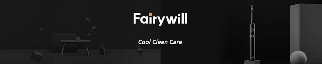 Fairywill Electric Sonic Toothbrush FW-507 USB Charge Rechargeable Adult Waterproof Electronic Tooth Brushes Replacement Heads s