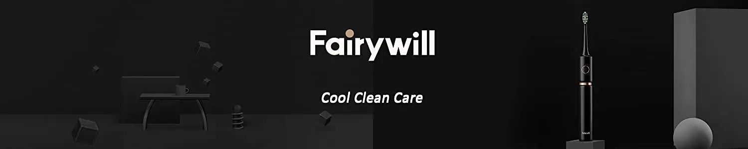 Fairywill Electric Sonic Toothbrush FW-507 USB Charge Rechargeable Adult Waterproof Electronic Tooth Brushes Replacement Heads s