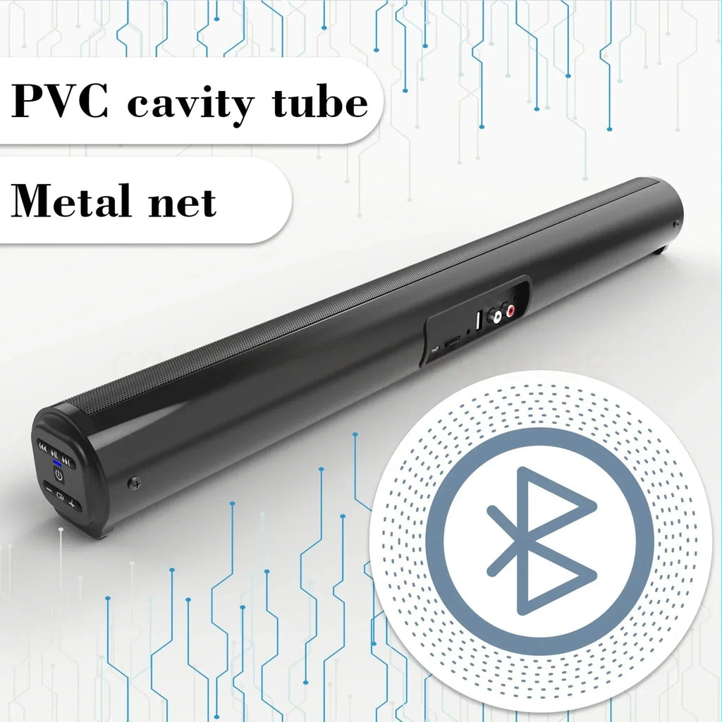 Super Powerful Sound Bar Portable Wireless Bluetooth Speaker Surround Stereo Home TV Sound Box Subwoofer FM Radio Home Theater